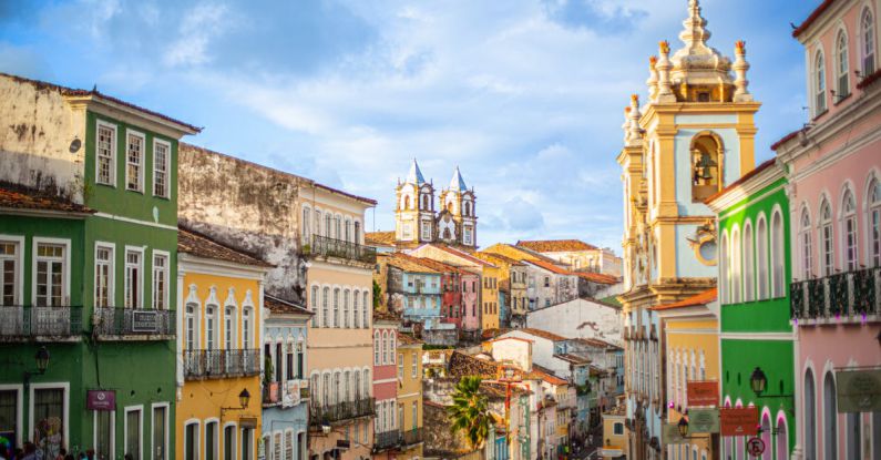 Historical Sites - The Historic Center of Salvador, Bahia, Brazil