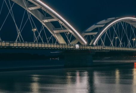 Novi Sad - Bridge Over a River